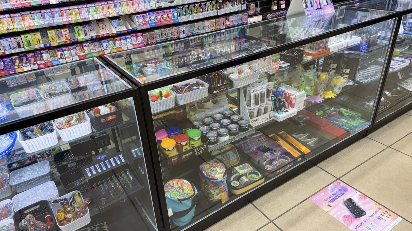 Glass pipes and smoking accessories